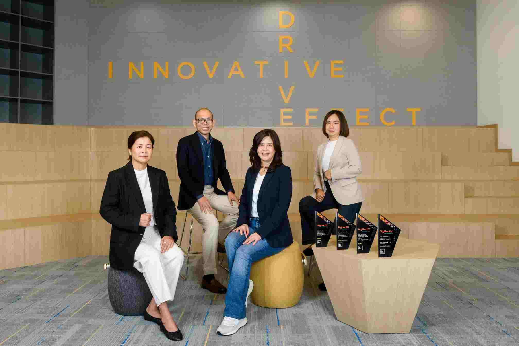 กรุงศรีคว้า 4 รางวัลนวัตกรรมระดับสากล จากเวที Digital CX Awards 2026